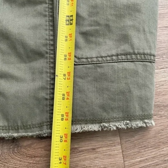 *NWT* FREE PEOPLE Passenger Jacket in Olive Green/Gold Rope/Black Velvet — S - Picture 8 of 13